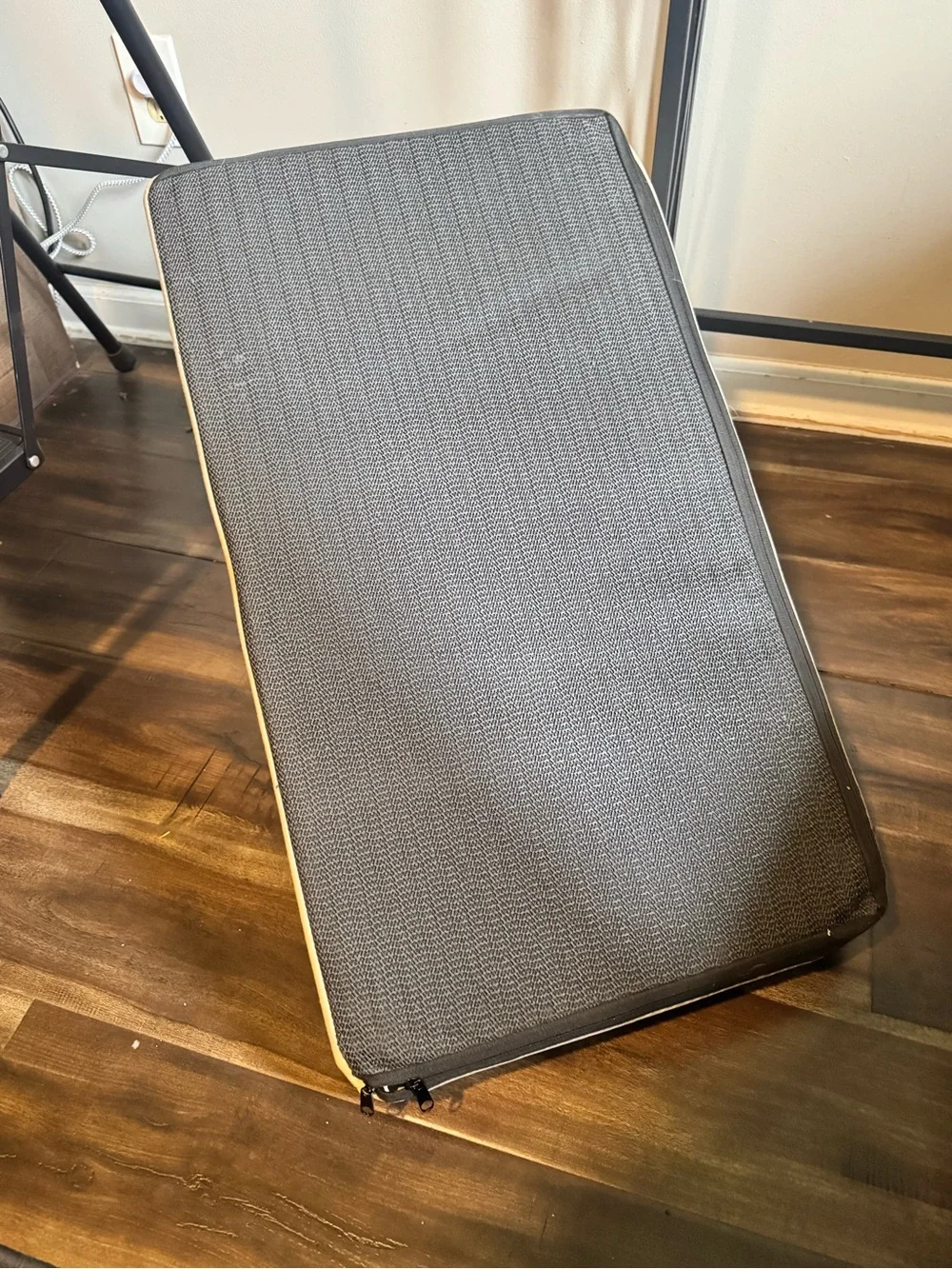Cream Pet Stair Ramp - Soft Textured washable Fabric - Picture 3 of 9